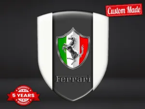 Ferrari Vinilos Ventana Auto Alta Calidad Universal Resistente